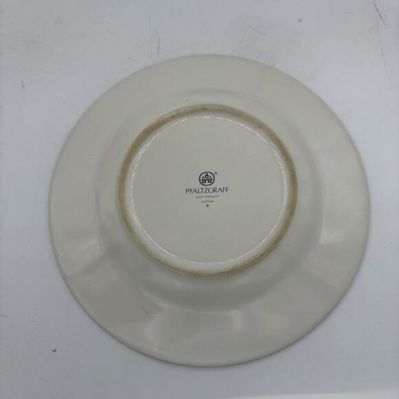 Pfaltzgraff Saucer Plates 6.25" Lot Set of 6 French Quarter Green Bread Dessert - Picture 10 of 16